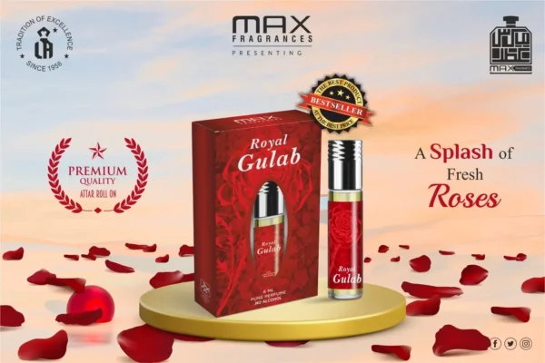 Royal Gulab Attar by Max Fragrances