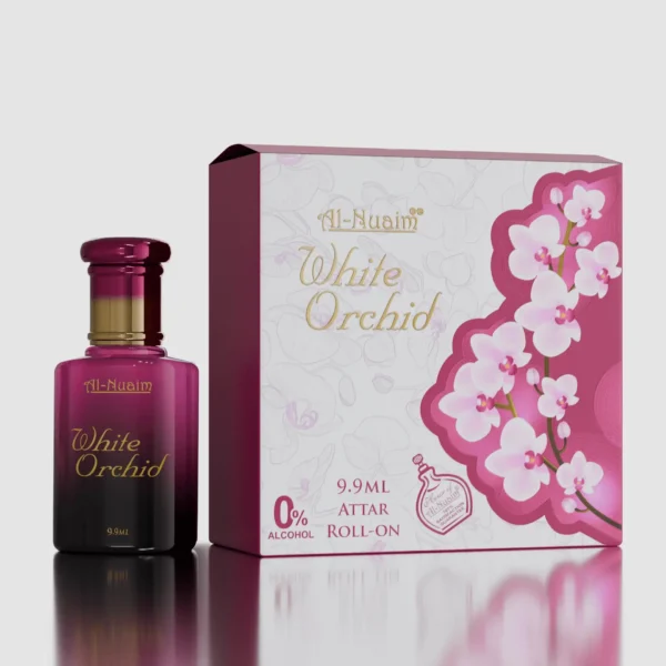 White Orchid Attar 9.9ML - Al Nuaim