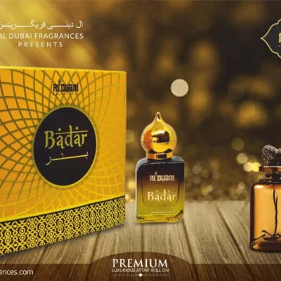 Al Dubai Badar Attar Roll On Premium Oriental Floral Fragrance - Badar 9ml Attar Roll On by Al Dubai