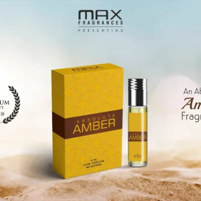 Absolute Amber Attar 6ML by Max Fragrances