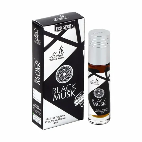 Almas Black Musk Attar 8ML