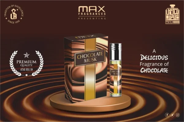 Chocolate Musk Attar Max Fragrances 6ML