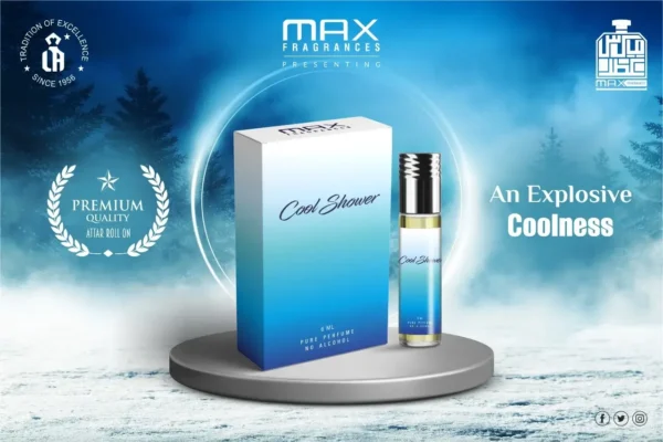 Cool Shower Attar Max Fragrances 6ML