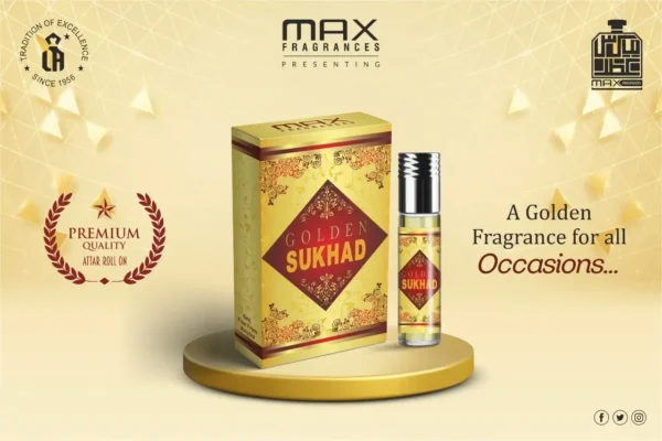 Golden Sukhad Attar Max Fragrances 6ML