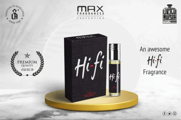 Hifi Attar Max Fragrances 6ML