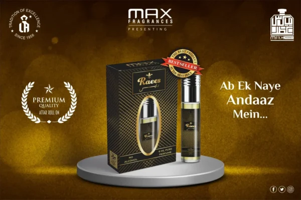 Raees Attar Max Fragrances 6ML