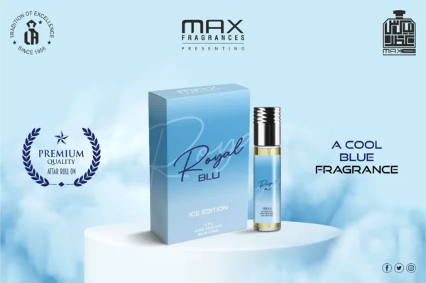 Royal Blu Attar 6ML by Max Fragrances
