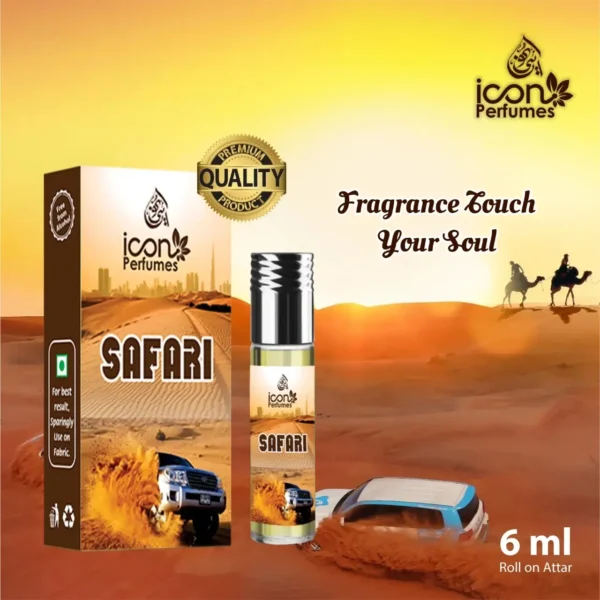 Safari Attar - Icon Perfumes 6ML