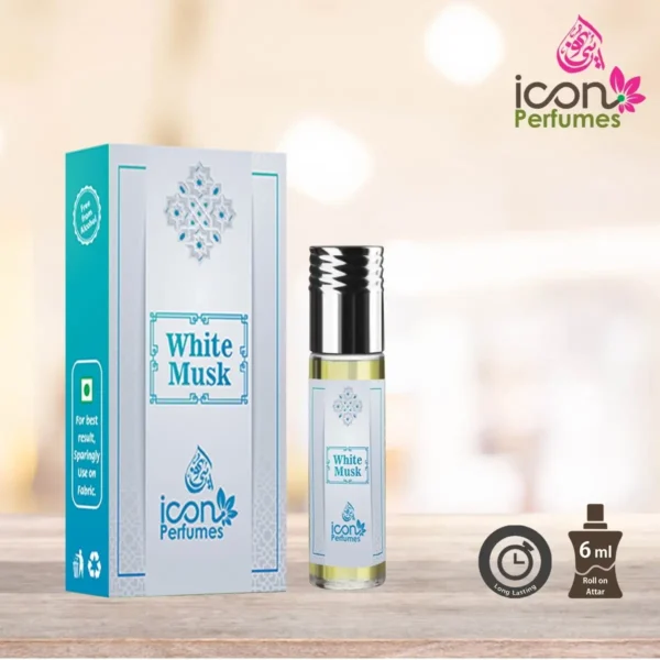 White Musk Attar - Icon Perfumes 6ML