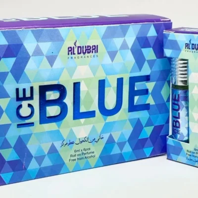 Al Dubai Ice blue 6ml Roll on Attar - Al Dubai
