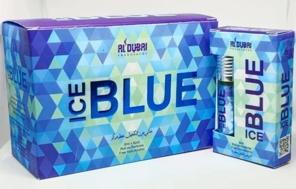 Ice blue 6ml Roll on Attar - Al Dubai