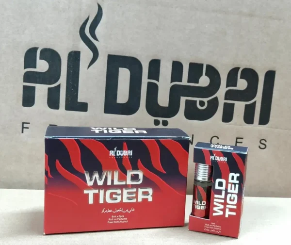 Wild tiger 6ml Roll on Attar - Al Dubai