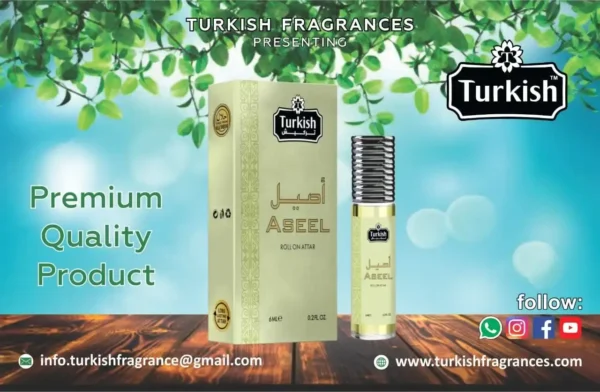 Aseel 6ML Roll on Attar by Turkish