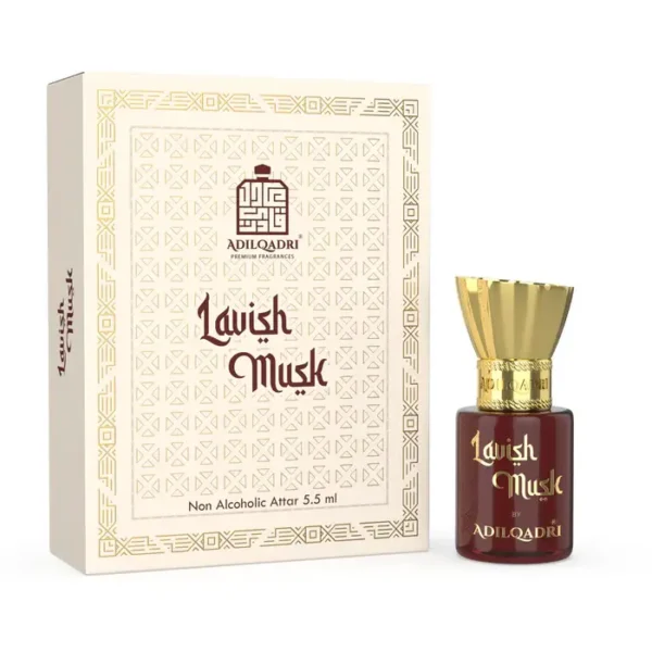 adilqadri lavish musk attar 5.5ml attar rollon