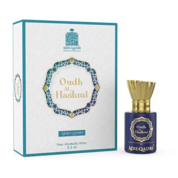 adilqadri oudh al hashmi attar 5.5ml attar rollon