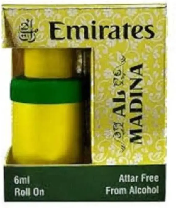 emirates al madina attar 6ml rollon