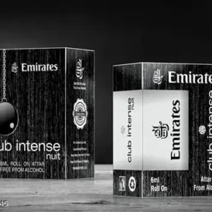 emirates club intense attar 6ml rollon