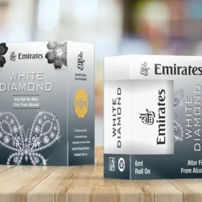 emirates white diamond attar 6ml rollon