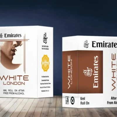 emirates white london attar 6ml rollon