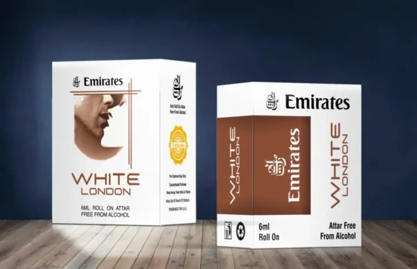 emirates white london attar 6ml rollon