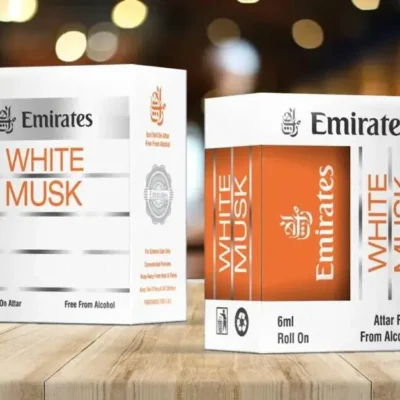 emirates white musk attar 6ml rollon