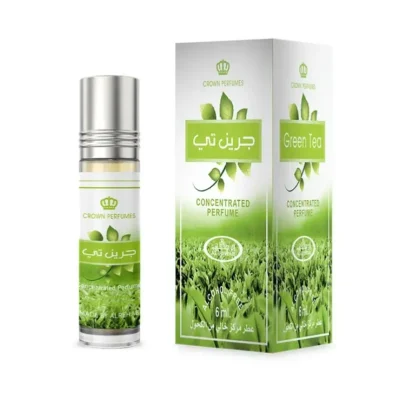 Al Rehab Green Tea attar 6ml rollon attar