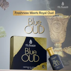 al nuaim Blue Oud attar 9.9ml