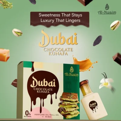 al nuaim Dubai Chocolate Kunafa attar 9.9ml