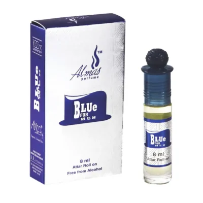 Almas Blue For Men Attar 8ml