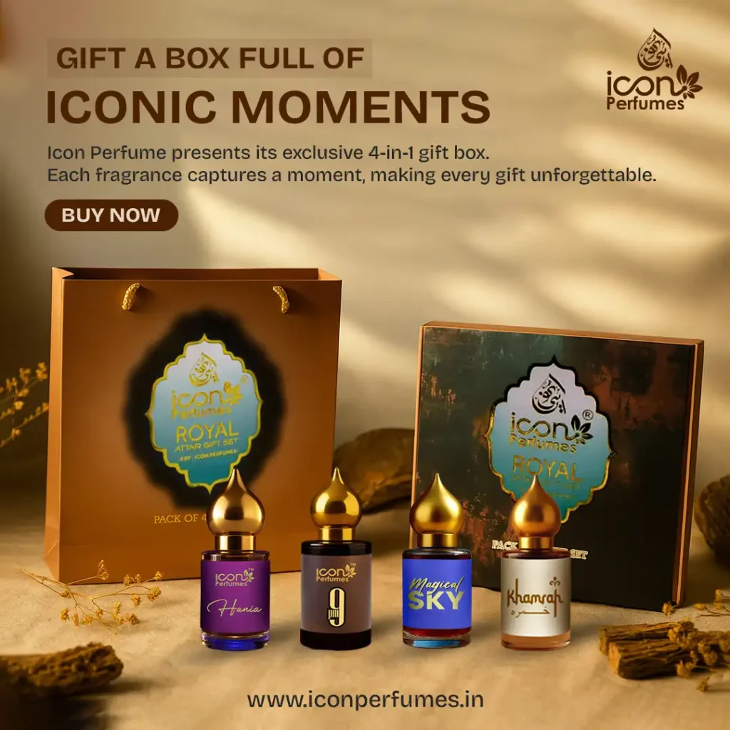 Gift Set Icon Perfume 5ML 4 PCS