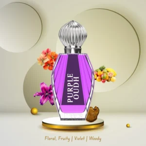 Meena Purple Oudh Attar 20ml - Best Daily Wear Oud - meena fragrances purple oudh attar 20ml