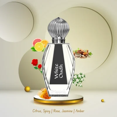 meena fragrances white oudh attar 20ml - Meena White Oudh Attar 20ml