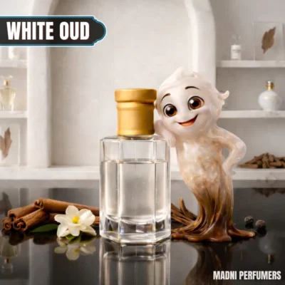 Madni White Oudh Attar - White Oud Madni Perfumers