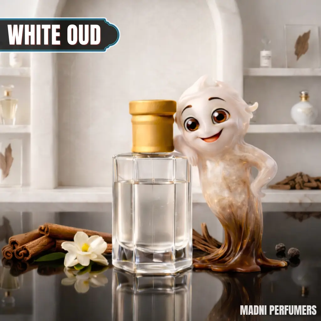 Madni White Oudh Attar - White Oud Madni Perfumers