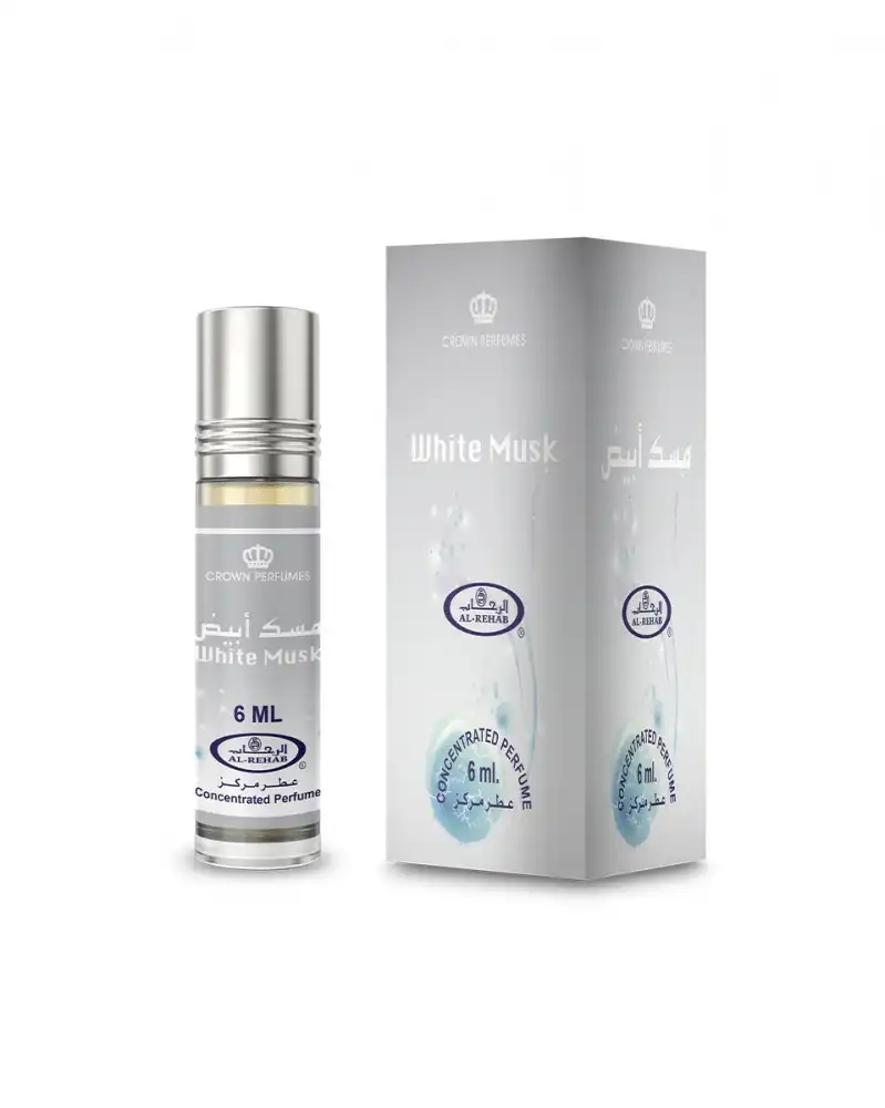 Al Rehab White Musk Attar 6ML