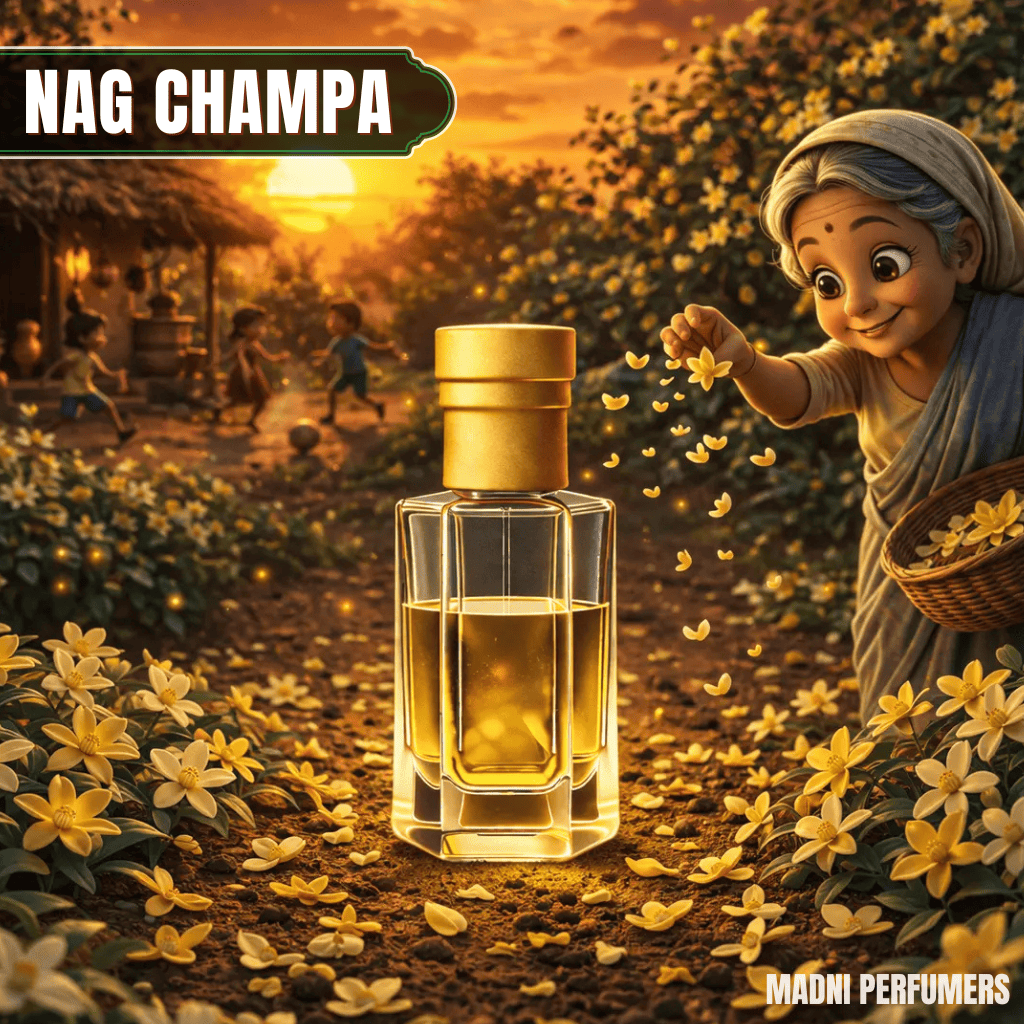 madni nag champa attar- best nag champa attar