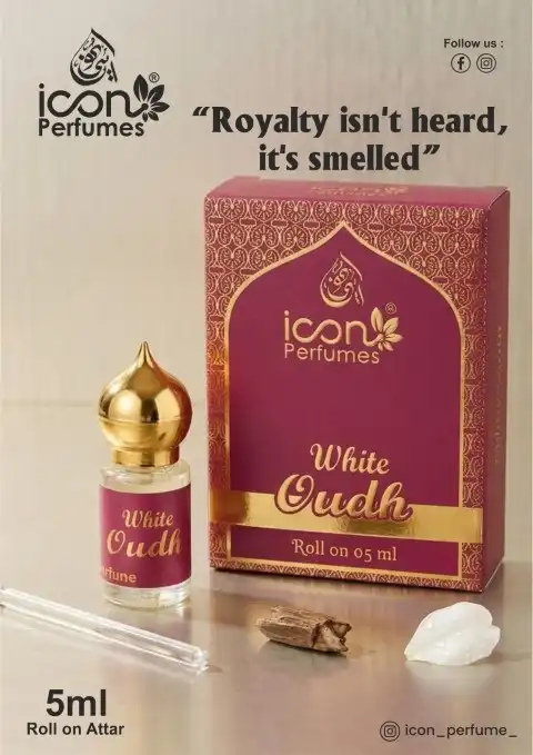 Icon White Oudh Attar