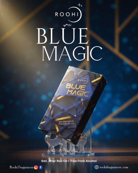 Roohi Blue Magic Attar