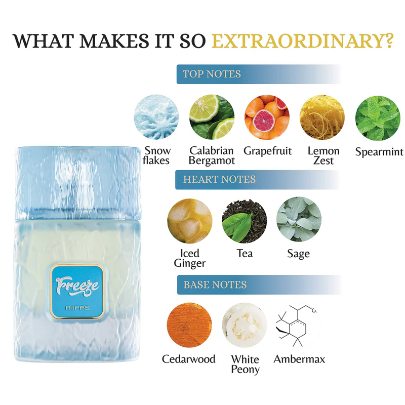 Riiffs Freeze Perfume 100ML – Riiffs Freeze Perfume Decant - Image 2