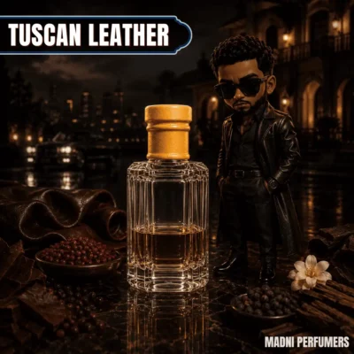 tom ford tuscan leather perfume attar - Madni tuscan leather attar perfume