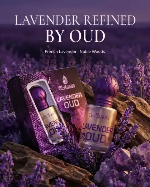 Al Nuaim Lavender Oud Attar 6ml - Image 4
