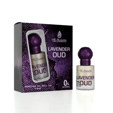 Al Nuaim Lavender Oud Attar 6ml - Image 2