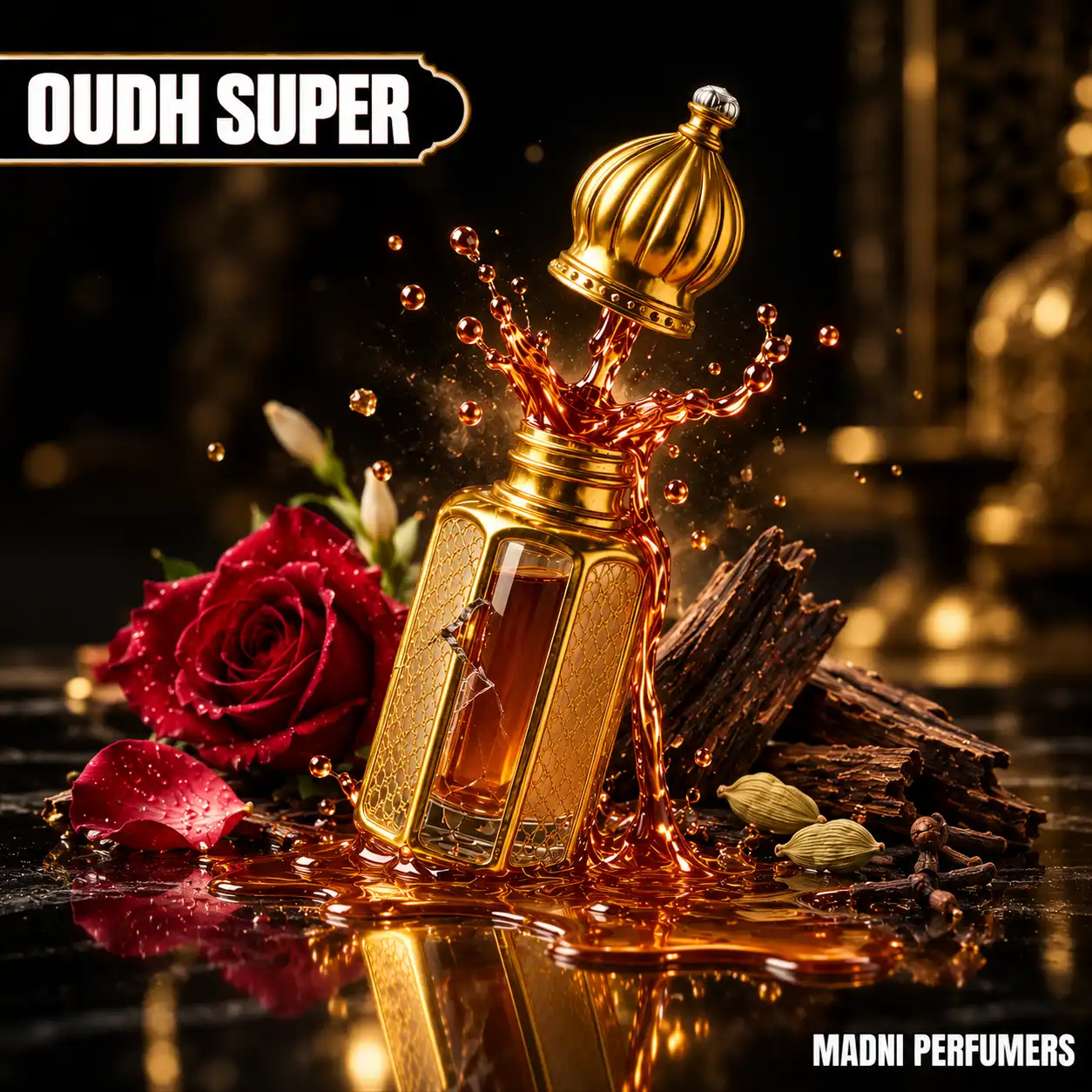 Madni Oudh Super Attar - BEst Oudh Attar india