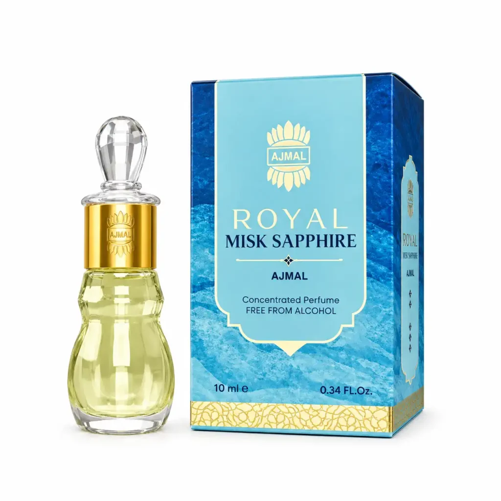 ajmal royal misk sapphire attar 10ml